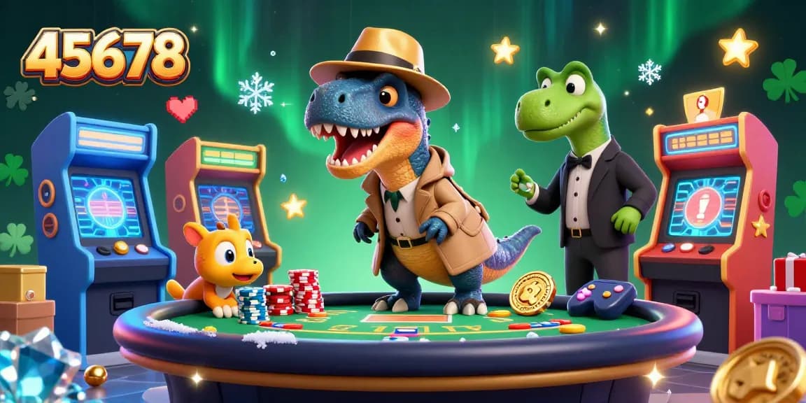 Experience thrilling 45678 casino moments with a velociraptor card counter at blackjack.