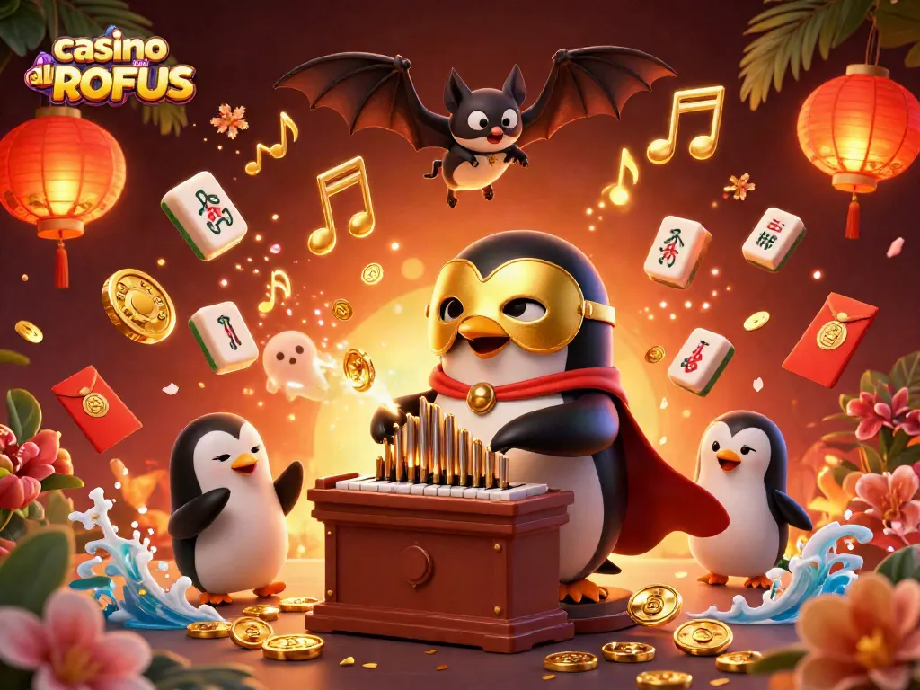 Experience gaming excitement with casino sider uden ROFUS where fortune flows from the penguin's organ.