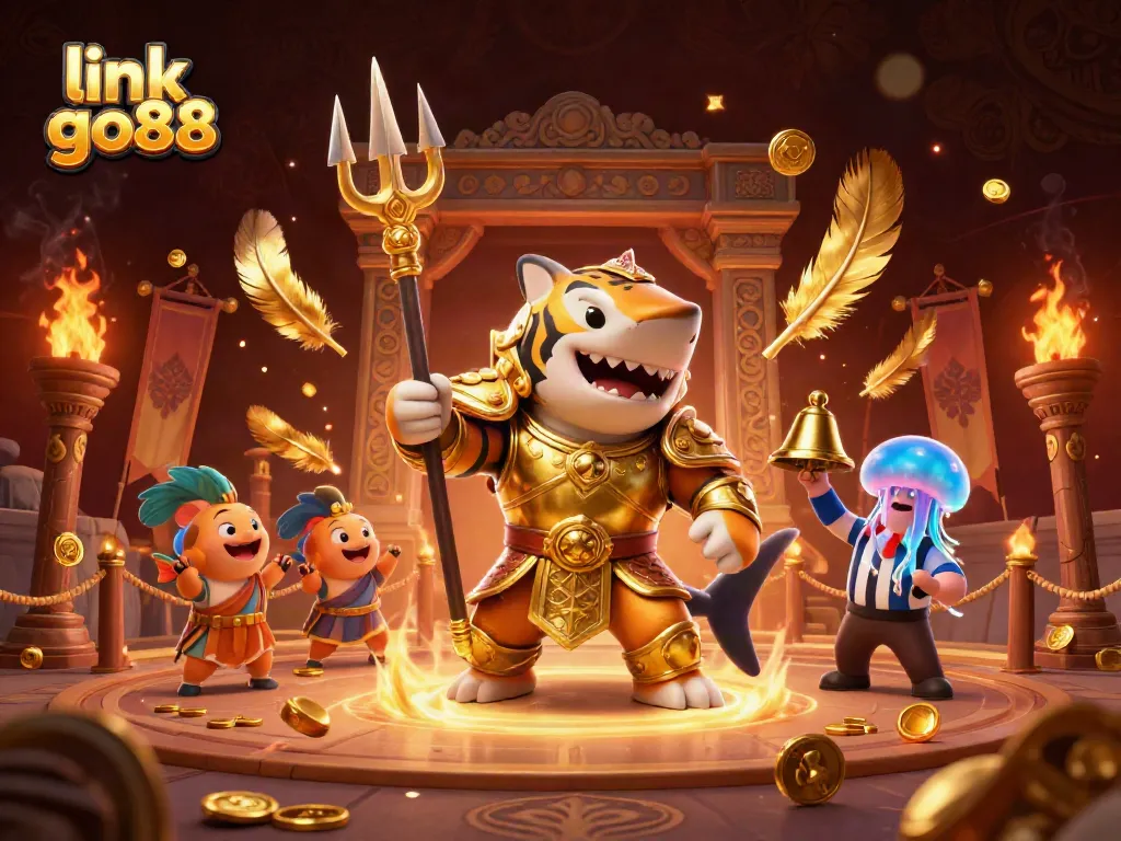 Experience thrilling battles in the underwater colosseum with link go88 showcasing a dynamic casino adventure.