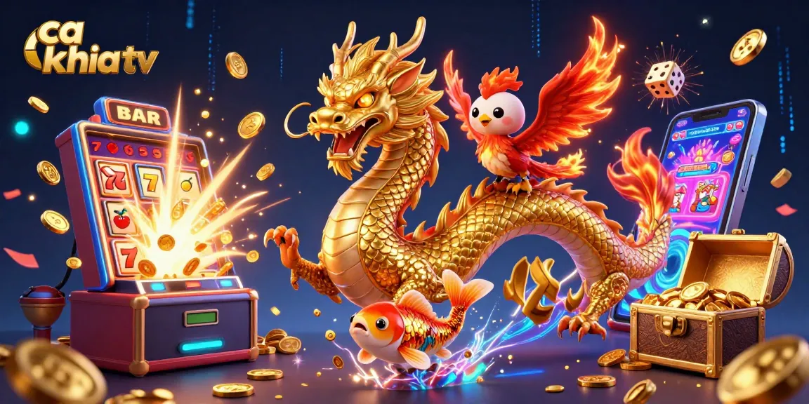 Engage in thrilling gameplay at ca khia tv with vibrant slot machines and dynamic elements.