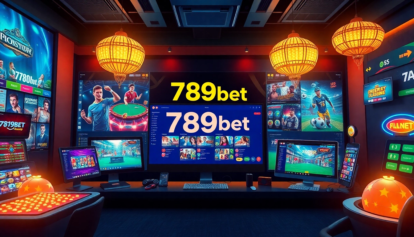 Exciting online betting experience with 789bet showcasing diverse games and user-friendly interface.