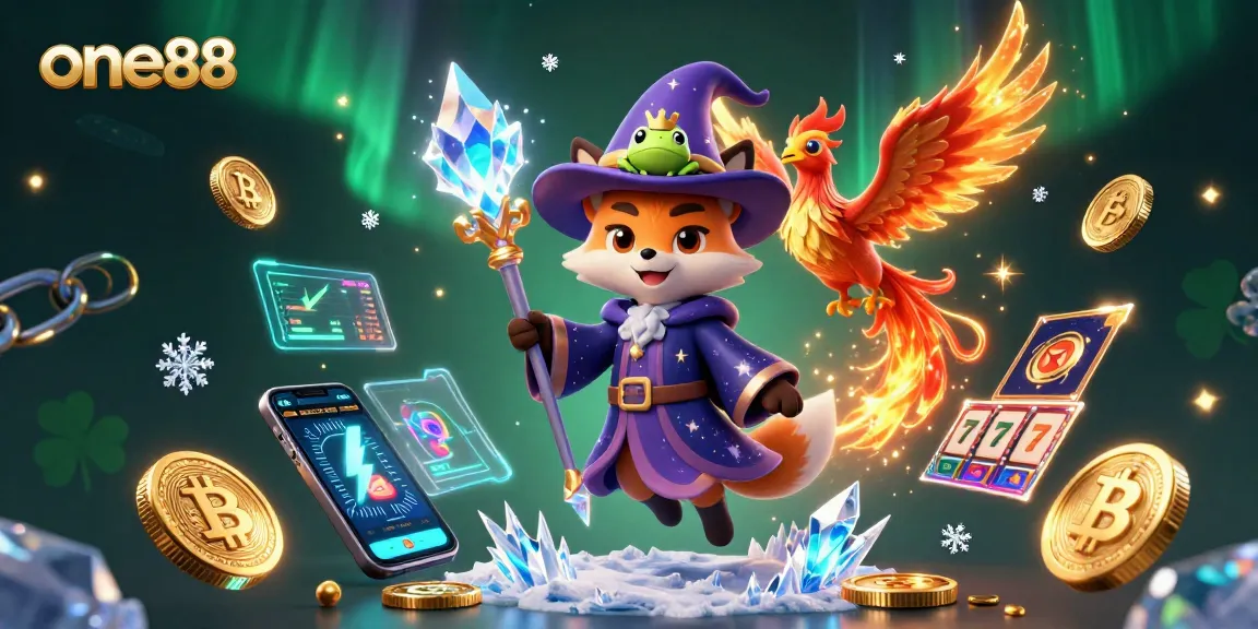Experience the exhilarating casino atmosphere at one88 with a mystical fox, phoenix, and riches!