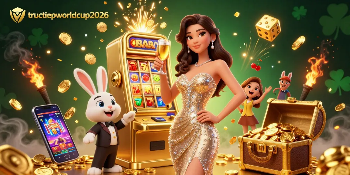 Experience tructiepworldcup2026 with elite betting vibes, a dazzling woman celebrating a jackpot moment!
