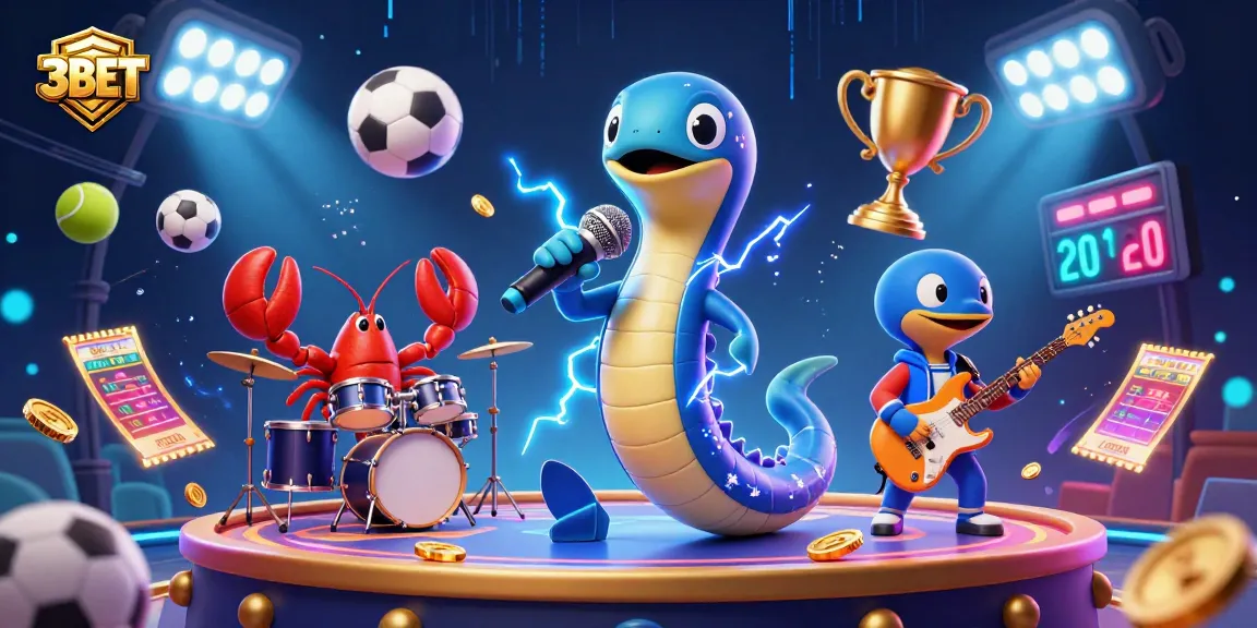 Experience the thrill of 3BET with electric performances and dynamic gaming elements.