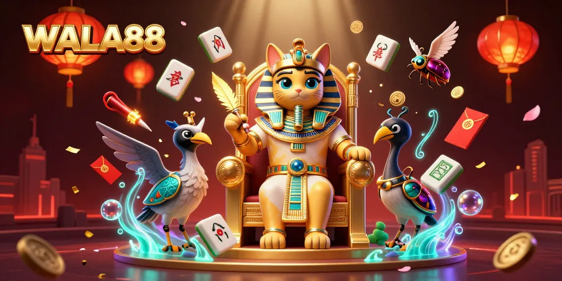 WALA88 viewers enjoy live cockfighting tournaments in a vibrant 3D scene