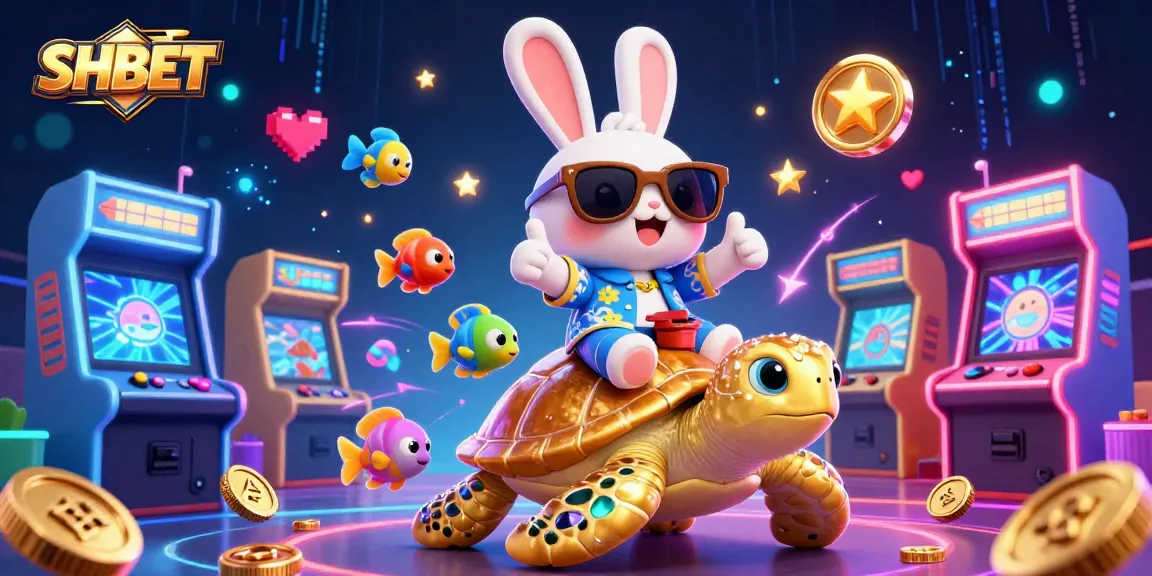 Play exciting games at SHBET with a vibrant 3D carnival scene and lucky characters.
