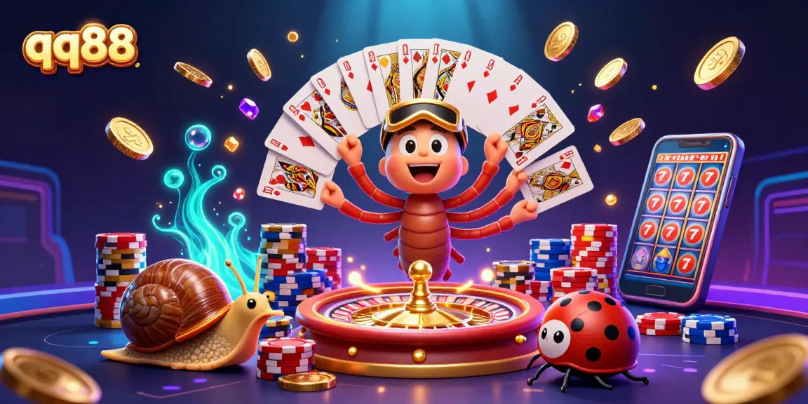 Experience thrilling action at qq88 casino with vibrant characters and dazzling game elements.