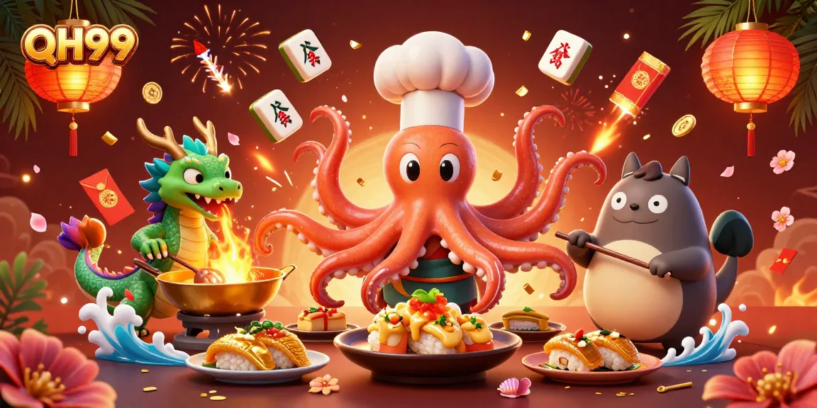 Experience thrilling gameplay at QH99 with vibrant characters and dynamic casino elements.