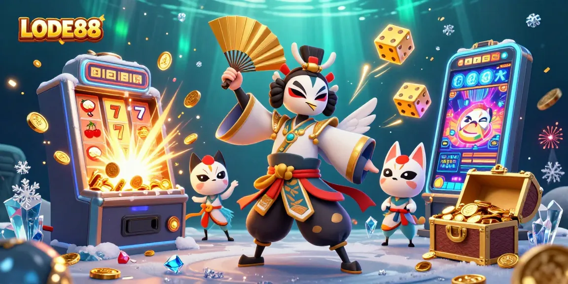 Experience the thrilling world of LODE88 with dynamic games, jackpots, and vibrant characters.