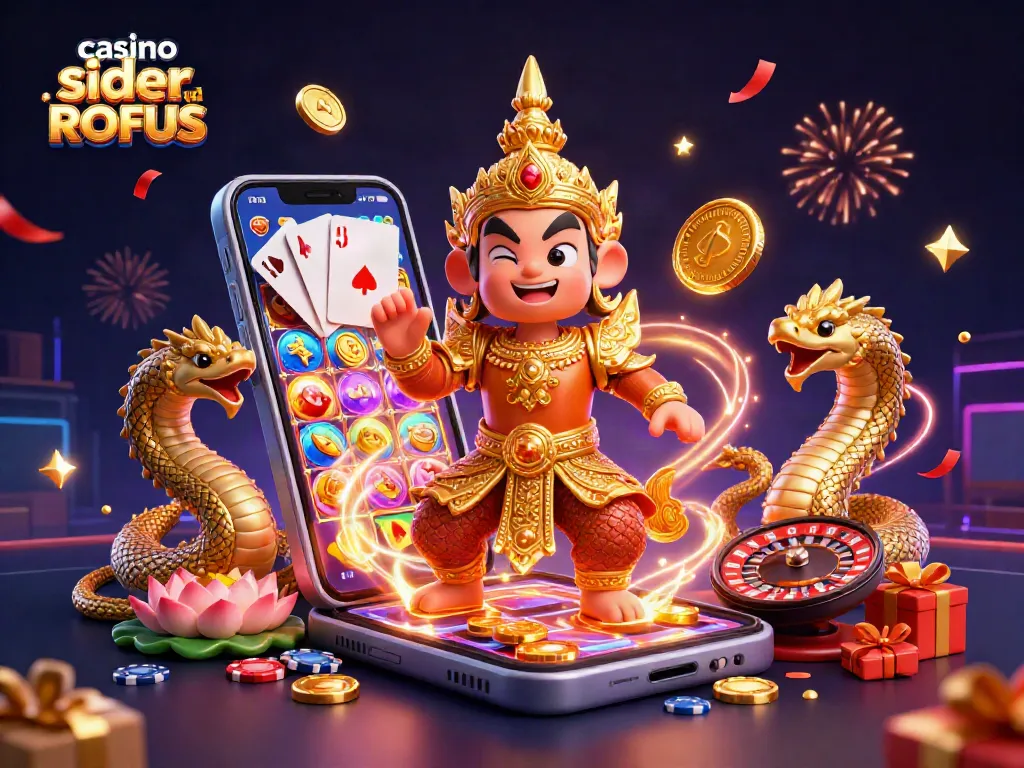 Experience thrilling action at casino sider uden ROFUS, featuring vibrant slots, celebrating guardians, and dynamic games.
