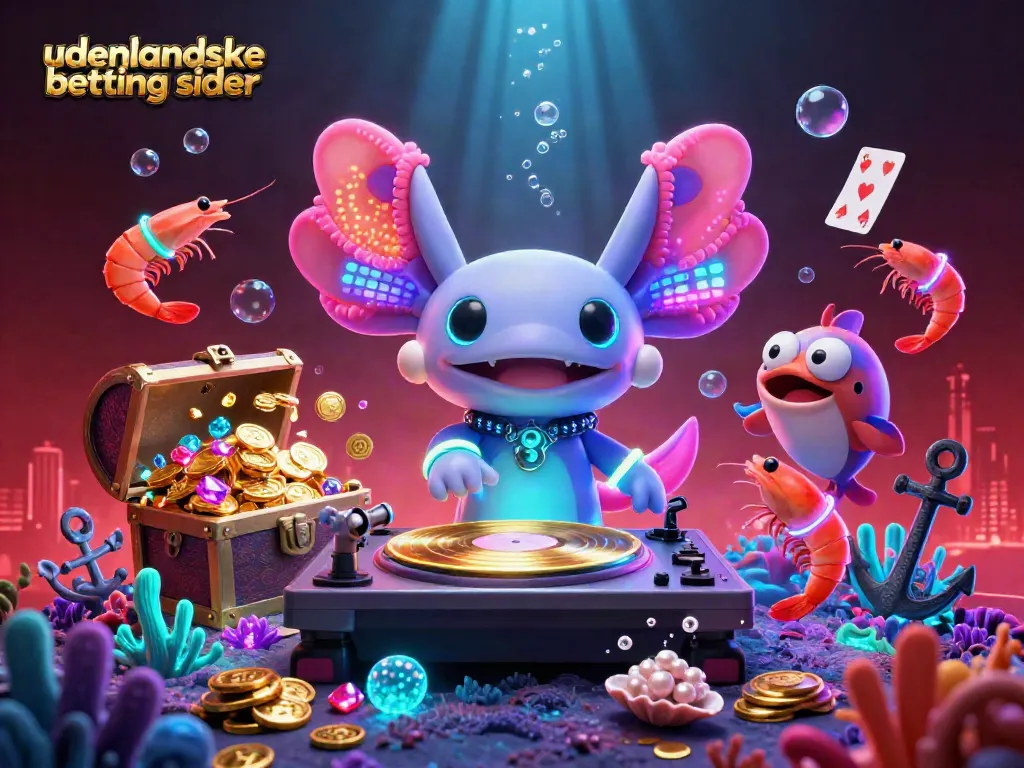 Experience top odds with udenlandske betting sider at a vibrant underwater casino with unique characters and treasures.