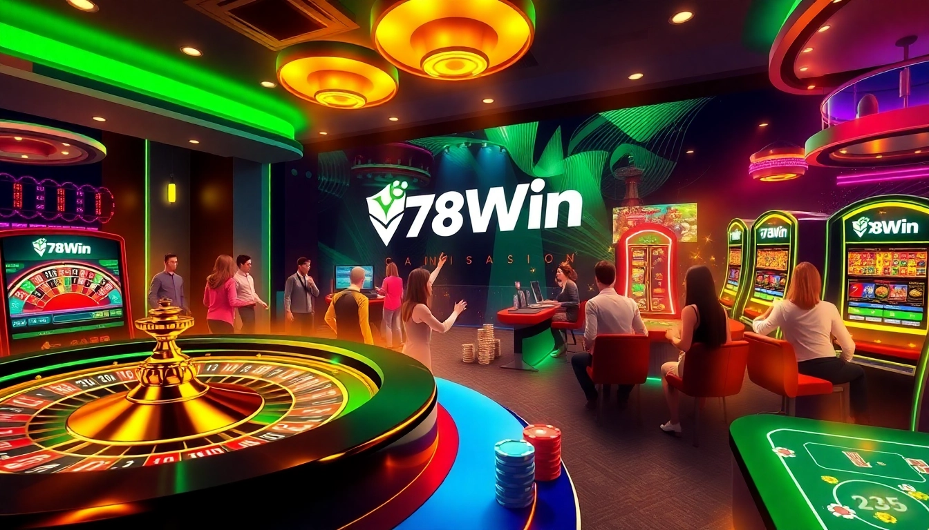 Experience thrilling gameplay at 78Win’s luxurious online casino with dynamic games and elegant design.