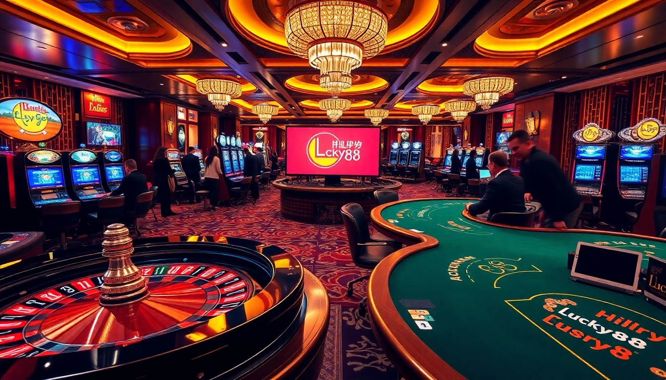 Experience luxury gaming at https://lucky88.ae.org/ with vibrant casino tables and engaging atmosphere.