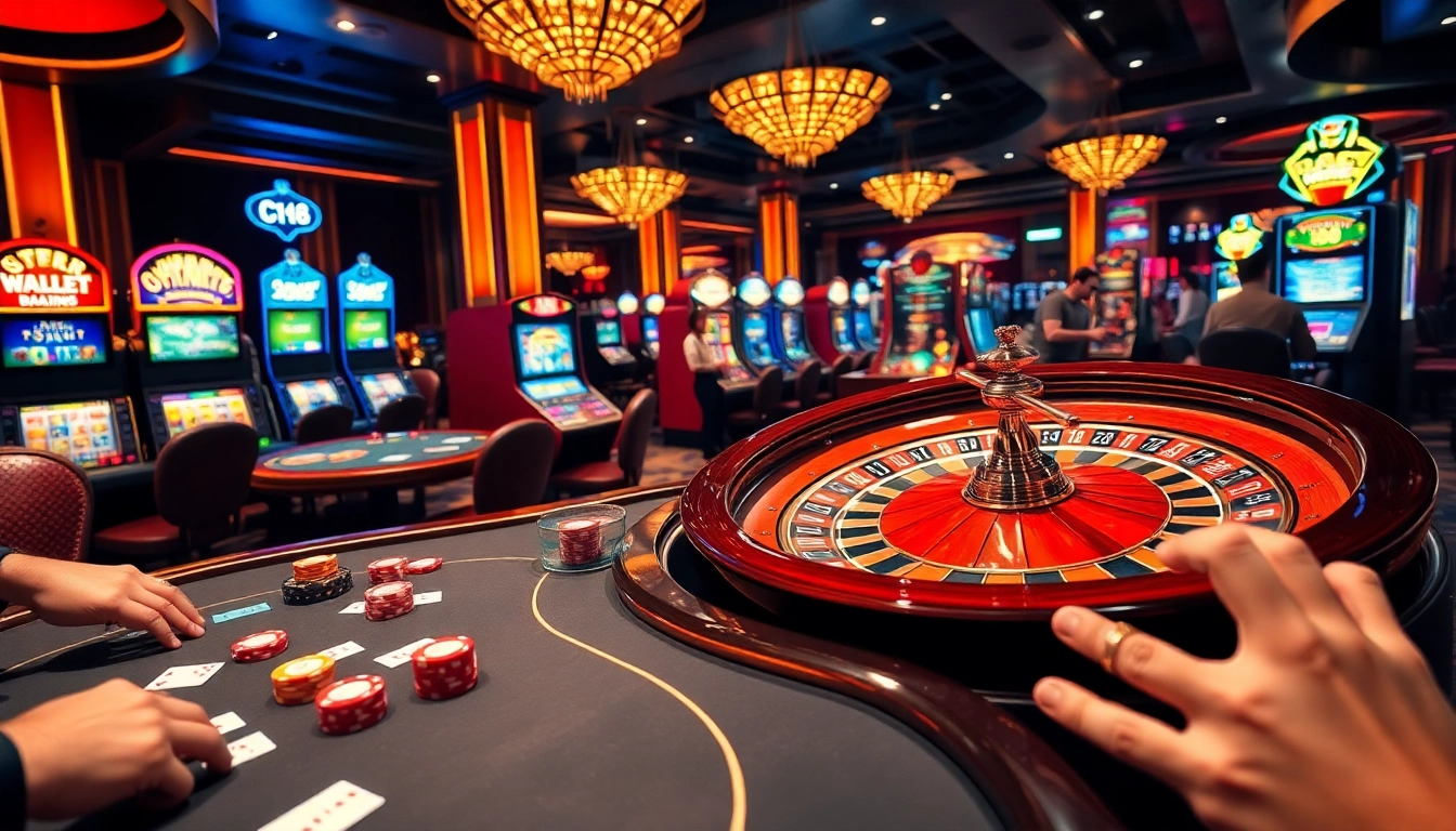 Experience the excitement at trang chủ C168 with vibrant casino action and engaging games.