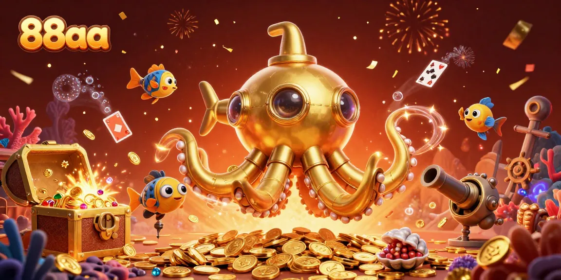 Engage with the thrilling world of 88aa as colorful characters navigate through gold and treasures.